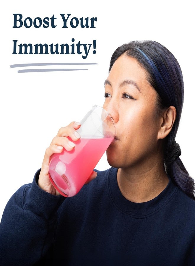 Drinklits Lemon & Strawberry Daily Immunity Tablets (4) Tube Bundle | Vitamin C Boost + Antioxidants + Electrolytes + 0g Sugar | 40 Servings - 10 Tablets Each - Image 3